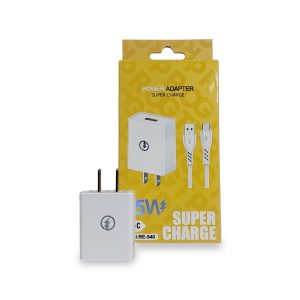 Cargador de Pared Realme Serie Super Charge Modelo RE-540 45W USB-A a Tipo C