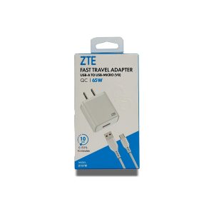 Cargador De Pared ZTE X197M Fast Charge + Cable Micro USB