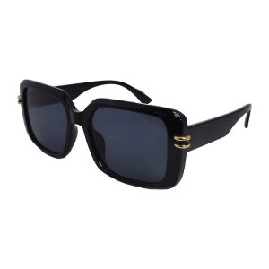 Lentes de Sol Fashion 5161 | Diseño Cuadrado "Soft Edge" | Montura Negra