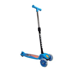 Scooter Infantil MG-55 de 3 Ruedas con Luces LED | Patinete Ajustable para Niños