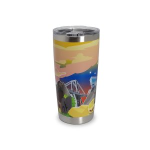 Termo Tempo Venezuela 20oz (591ml) | Vaso Térmico de Acero Inoxidable con Tapa Hermética