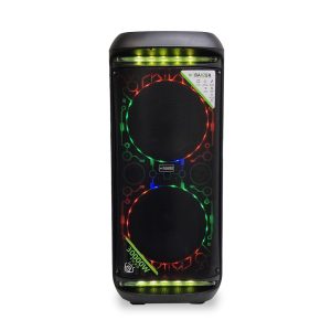 Sistema de Sonido Profesional Bakzer BK-1036A | Doble Altavoz de 10 Pulgadas (10"x2)
