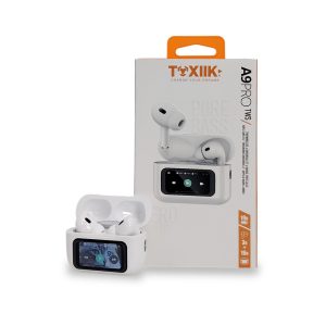 Audífonos Inalámbricos Toxiik TOK-A9PRO | Estuche con Pantalla Táctil