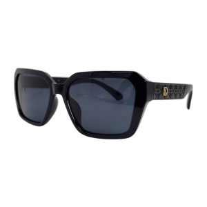 Lentes de Sol Toxiik 3217 | Diseño Cuadrado Geométrico | Montura Negra