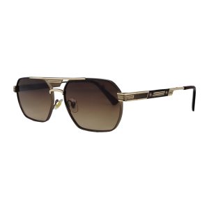 Lentes de Sol Toxiik YX2008 | Montura Metálica en Bronce y Oro