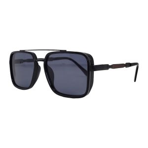 Lentes de Sol Toxiik YX35039 | Montura Híbrida en Negro y Oro Pulido