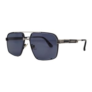 Lentes de Sol Toxiik YX2019 | Montura Metálica Negro y Plata