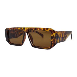 Lentes de Sol Toxiik ZN3744 | Diseño Butterfly Retro-Chic | Montura en Carey (Animal Print)