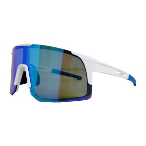 Lentes de Sol Deportivos Toxiik 1071 | Cristales con Espejado Iridiscente Violeta-Azul