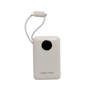 Power Bank 20000mah Pk-208 Cargador Portatil Cable Integrado