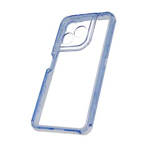Forro Protector 360 Honor X8d | Transparente con Borde de Color | Estructura de Tres Capas Antigolpes