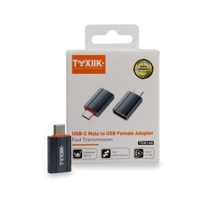 Adaptador Portátil Toxiik USB-C Macho a USB-A Hembra | Modelo TOK140