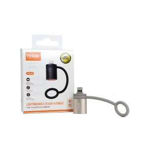 Adaptador Otg Toxiik Lightning Macho A Usb Hembra Tok290