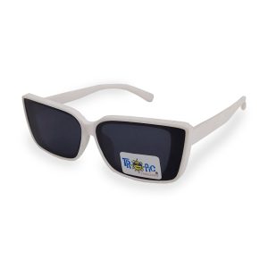 Lentes de Sol para Niños Tropic KBU-503LN | Diseño Square Moderno | Montura Blanca