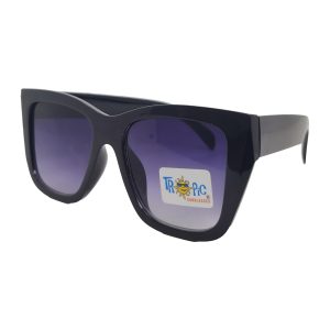 Lentes de Sol Tropic GRU-818LN | Diseño Cuadrado Oversize | Montura Negra Brillante