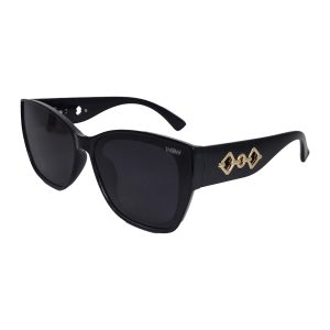 Lentes de Sol Polarizados WOW809P | Diseño Rectangular Retro | Montura Blanca Sólida