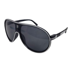 Lentes de Sol ZKY CAR5957 | Diseño Rectangular Robusto | Montura Blanca Off-White