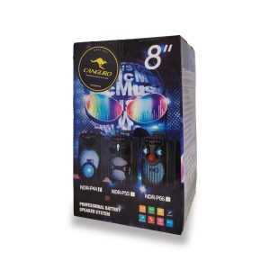 Corneta Inalámbrica Profesional NDR-P44 | Altavoz de 8 Pulgadas | Sistema de Batería