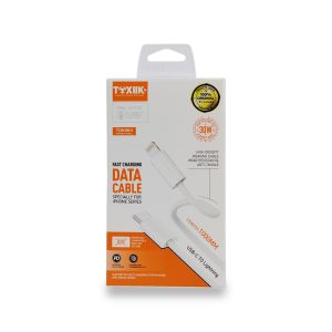 Cable de Carga y Datos Toxiik TOK901i | USB-C a Lightning | Potencia 30W