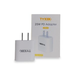 Adaptador de Pared Toxiik 25W PD | Modelo TOK-25WPD | Puerto USB-C