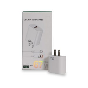 Cargador de Pared Oppo 67W Super Charge GaN | Modelo AK733JH | Salida USB-A a Tipo-C