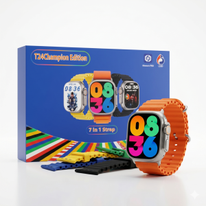 Smartwatch T24 Champion Edition | Hiwatch PRO | Combo 7 en 1 Strap