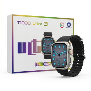 Smartwatch T1000 Ultra 3 | Pantalla Super AMOLED | Combo 7+1 Seven Plus One | Edición Especial Xiaomai