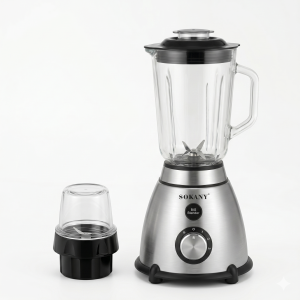 Kit Licuadora Sokany de 1.5 Litros y 800W | Procesador de Alimentos