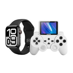 Combo Smartwatch + Mini Consola Retro Game Hot-5