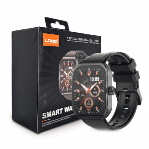 Smartwatch LDNIO SW04 – Pantalla Táctil 1.96", Resistencia IP68 y Monitoreo de Salud 24h
