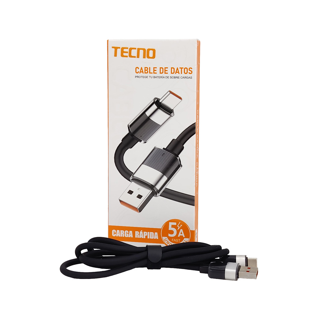 Cable de Datos Tecno USB-A a USB Tipo-C CABTC-340