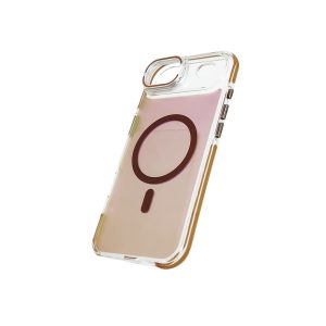 Forro iPhone 17 Air Transparente Tornasol Magnetico Bronce