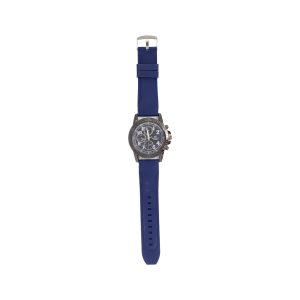 Reloj Analógico de Goma de Caballero Estilo Deportivo