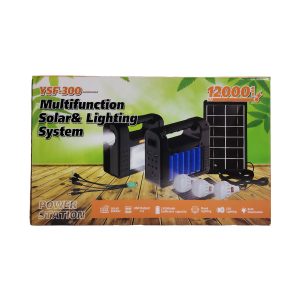 Estación de Carga Solar Multifuncional YSF-300 12000 mAh