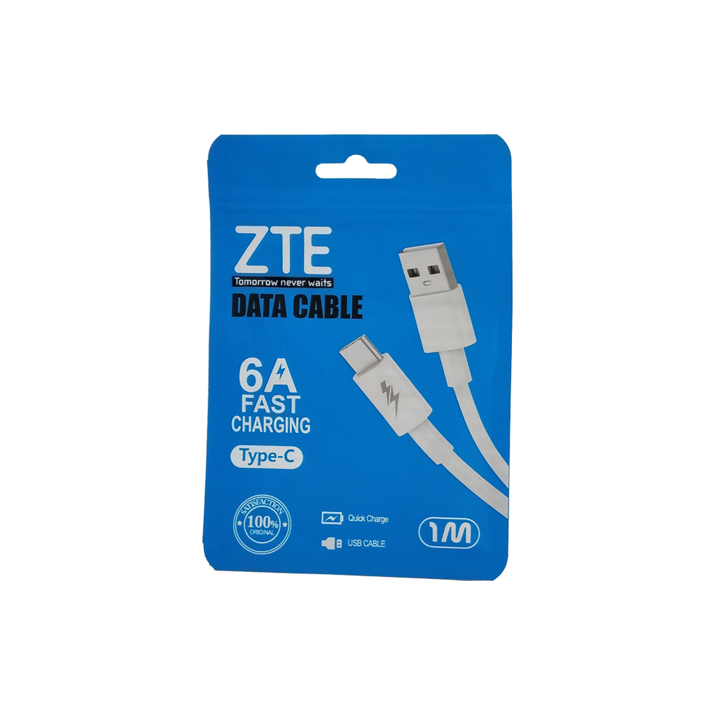 Cable de Datos ZTE Z606 USB a Tipo-C 6A Fast Charging