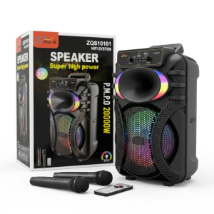 Kit Corneta Inalámbrica Sing-E Speaker Super High Power | Altavoz Portátil de 10" y 20W, 3000mAh