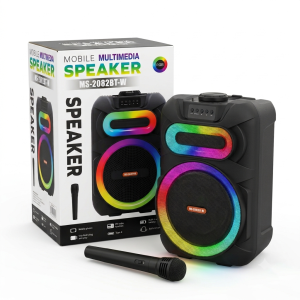 Corneta Inalámbrica Portátil Mobile Multimedia Speaker | 8 Pulgadas, 4500W