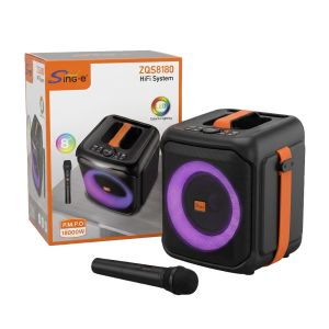 Corneta Inalámbrica Sing-E Portable Speaker | 8 Pulgadas y 40W, 2000mAh