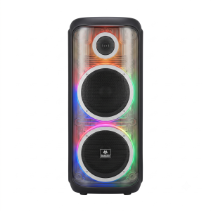 Corneta Inalámbrica Bakzer Golden Edition BK-G1027 | 10 Pulgadas Dual | 50,000W PMPO