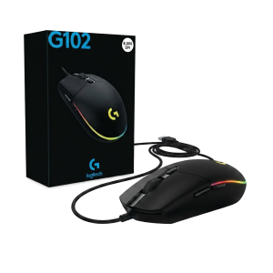Mouse Gamer Alámbrico Logitech G102 Lightsync RGB con Sensor de 8,000 DP
