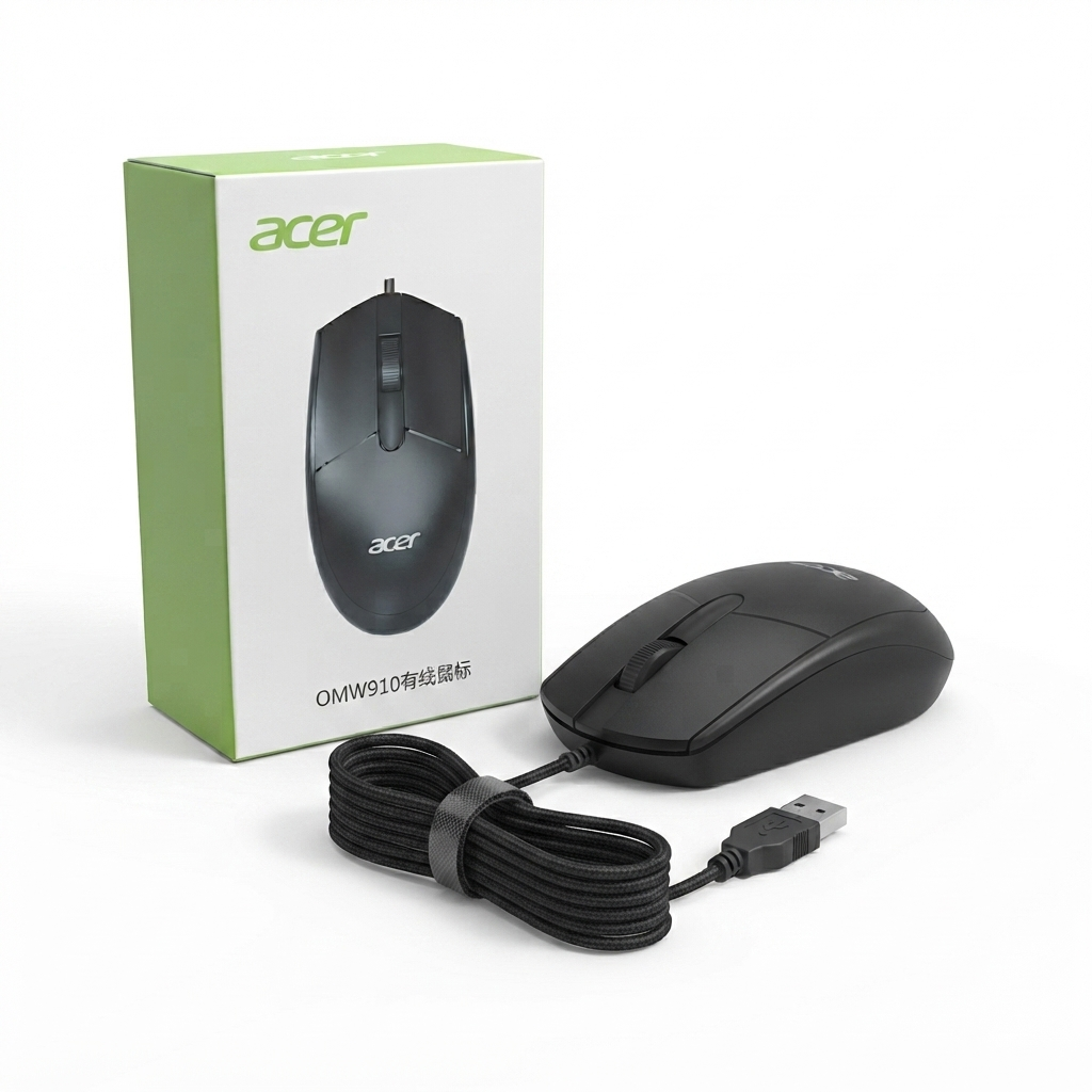 Mouse Alámbrico Acer OMW910 USB - Imagen 2