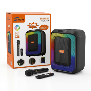 Kit Corneta Inalámbrica Sing-E HiFi System de 12 Pulgadas y 50W