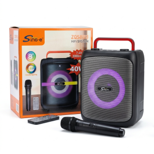 Kit Corneta Inalámbrica Sing-E HiFi System de 8 Pulgadas y 40W
