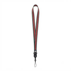 Cinta Lanyard Porta Credencial de Poliéster Bicolor Estilo Premium